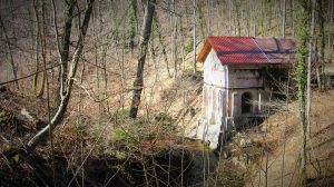 Das alte Pumpenhaus in der Pähler Schlucht