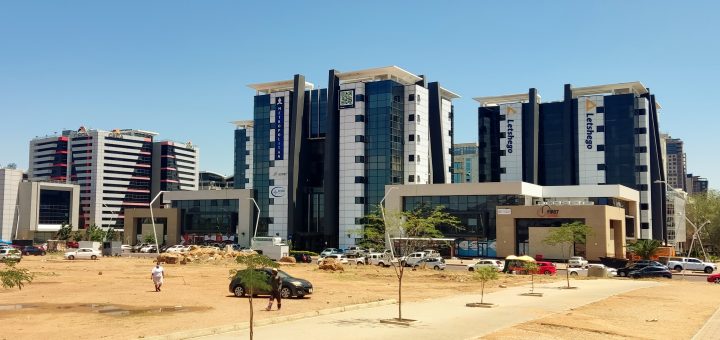 Gaborone in Botsuana